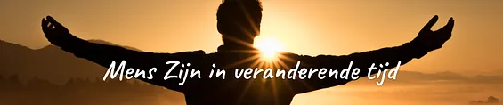 Mens zijn in deze andere tijd